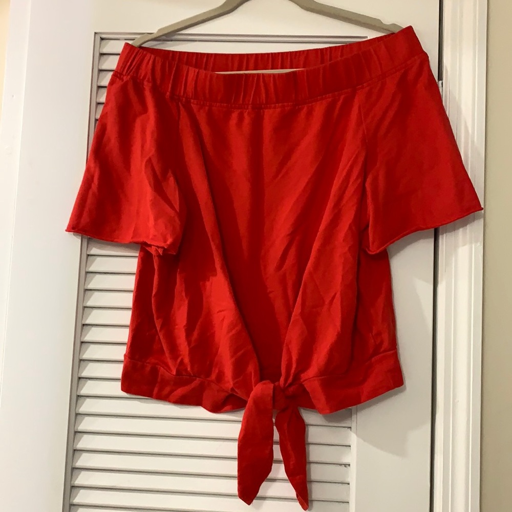 Off The Shoulder Cotton Top